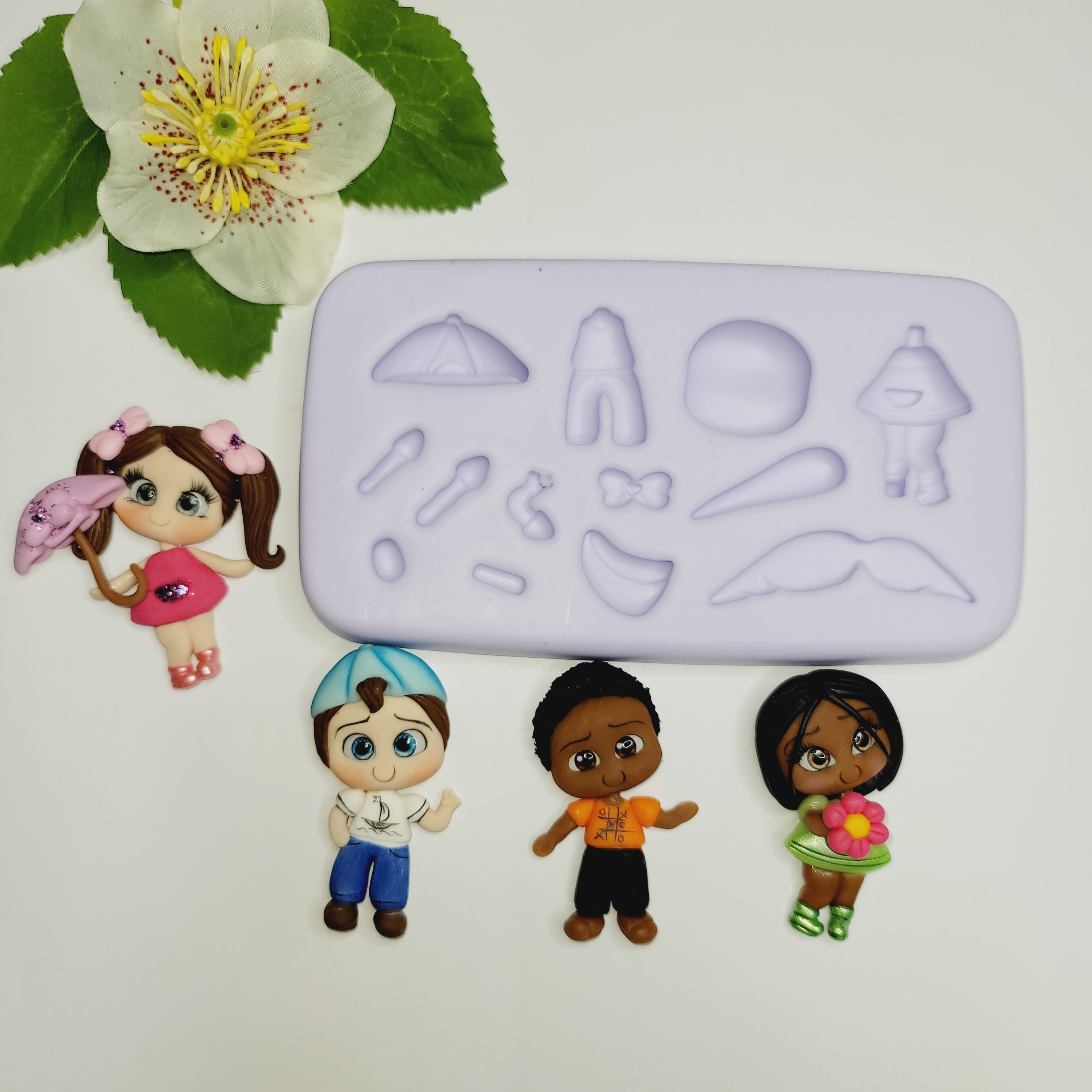 Pretty Flowers Silicone Mold – Designed with a Twist