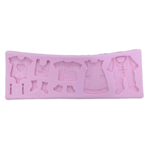 Miniature Baby Clothes Silicone Mold 229 MA