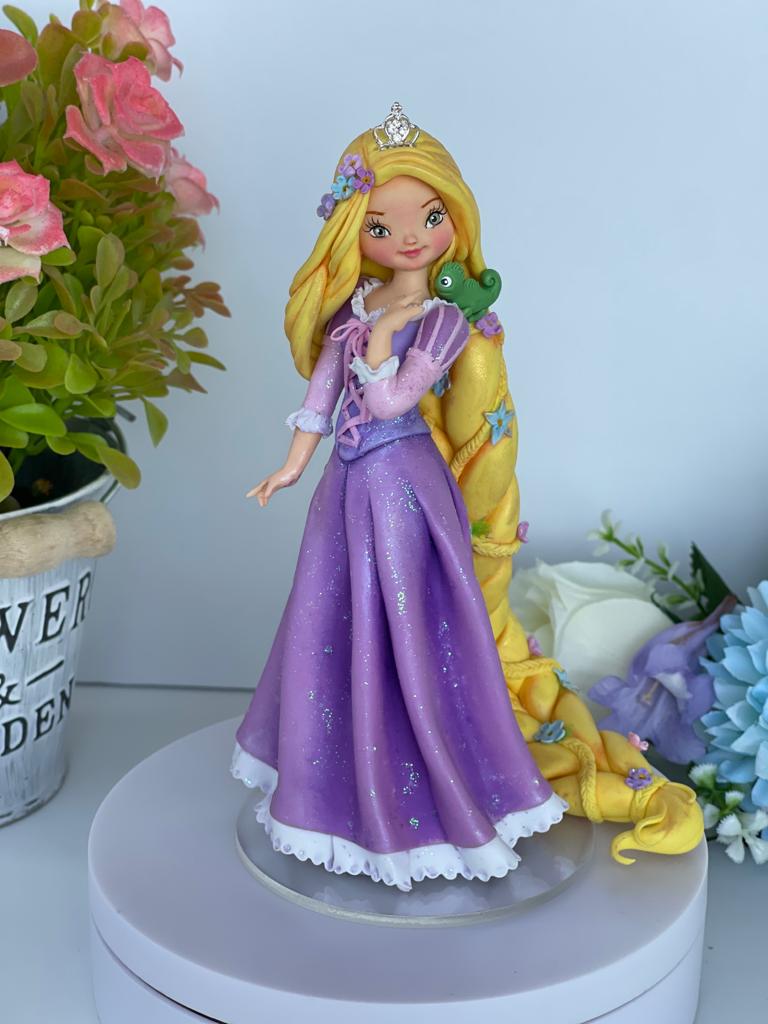 Rapunzel Doll Birthday Cake - Karen's Cakes