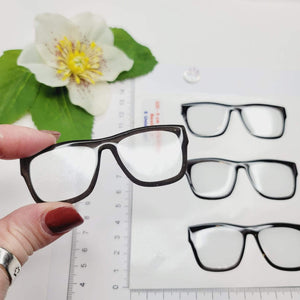 Adhesive Resin Eye Glasses for Clays MNC 525 9cm 6Units