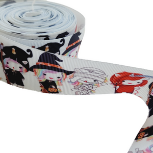 Witch Halloween Ribbon - 1 1/2" (38mm) - 5 yards