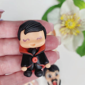 Oscar Dracula #441 Clay Doll for Bow-Center, Jewelry Charms, Accessories, and More