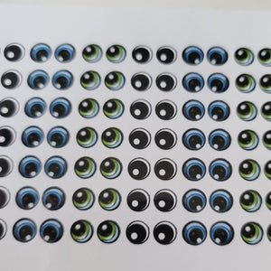 Adhesive Eyes for Clays Multicolor SHOP2 4550 MED 56Pairs