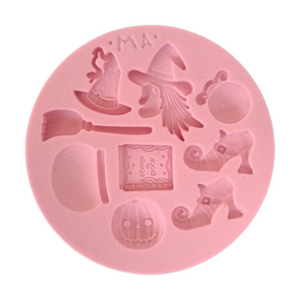 Kit Witch Halloween Silicone Mold 333 MA