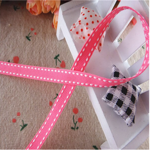 3/8" (9mm) Stitch Grosgrain Ribbon - Sold by the Yard