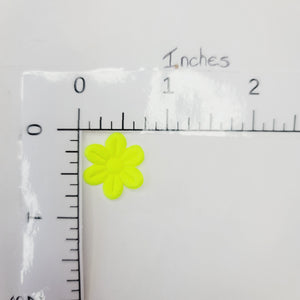 Small Quilt Flowers - #03 - Lemon - 25 units