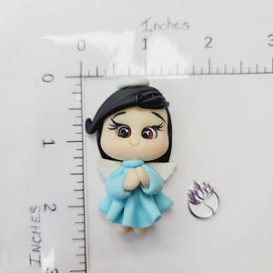 RoseMary #495 Clay Doll for Bow-Center, Jewelry Charms, Accessories, and More