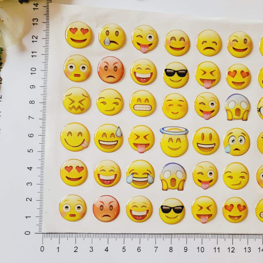 Adhesive Resin Emoji (M) MNC 54 Units
