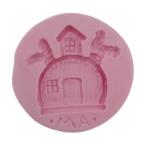 Ma's House (Small)  Mold  Silicone Mold 555MA