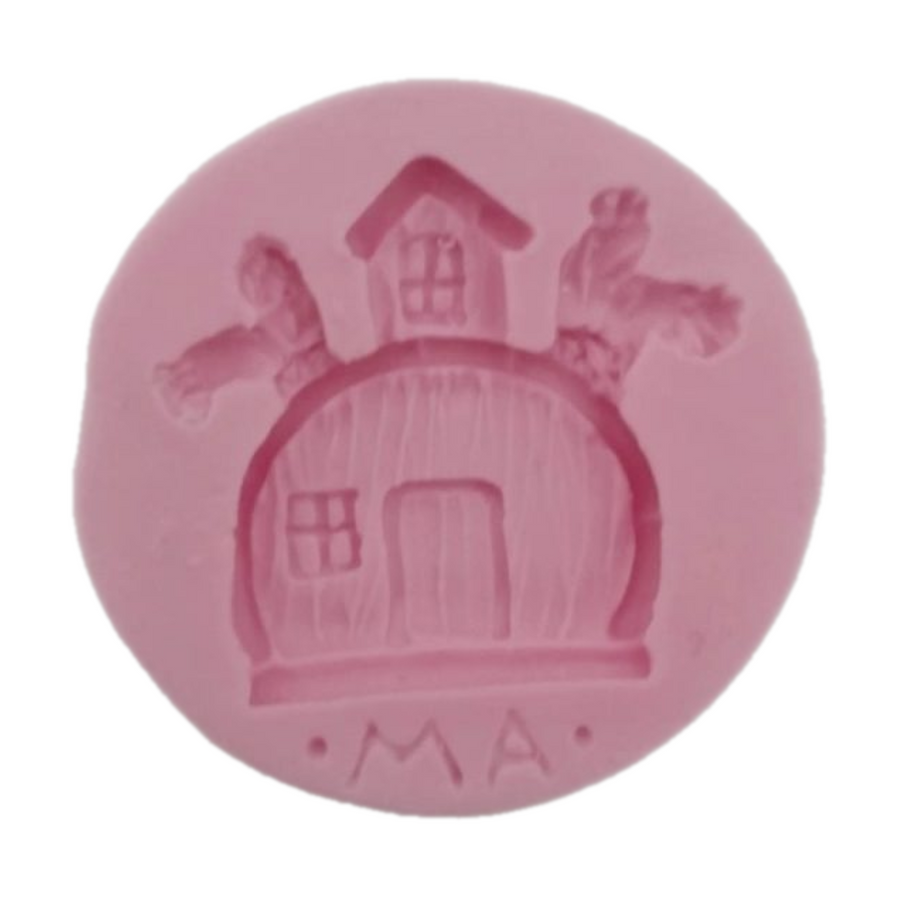 Ma's House (Small)  Mold  Silicone Mold 555MA