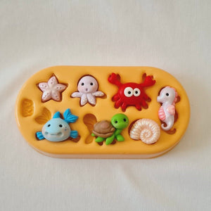 MD #91 Ocean Miniatures Silicone Mold