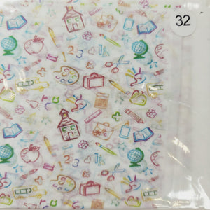 Decoupage Tissue for Clays and DIY Projects #10 Approx. 18cmx18cm