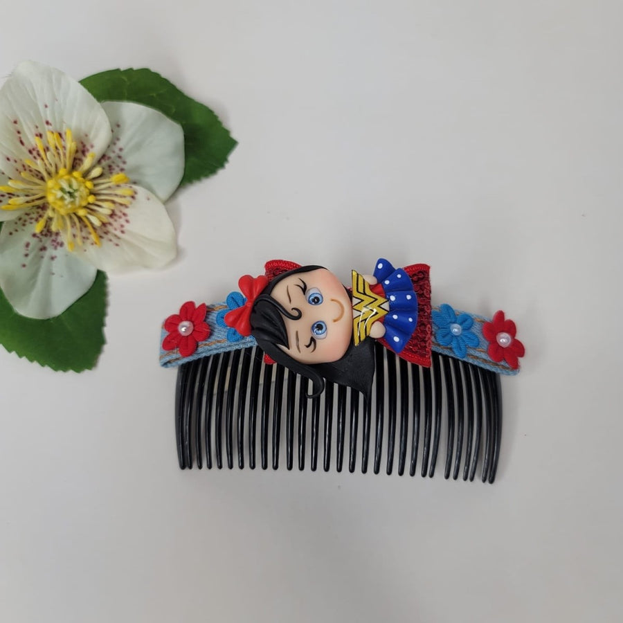 Wonder Girl  Hair-Comb