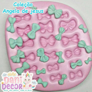 Multiple Mini Bows Silicone Mold ADD #51