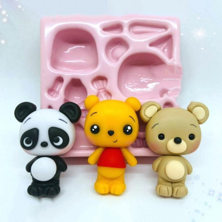 Super Cute Creations Silicone Mold KKA #20