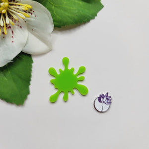 Acrylic Slime Appliques for Hairbow and DIY Projects