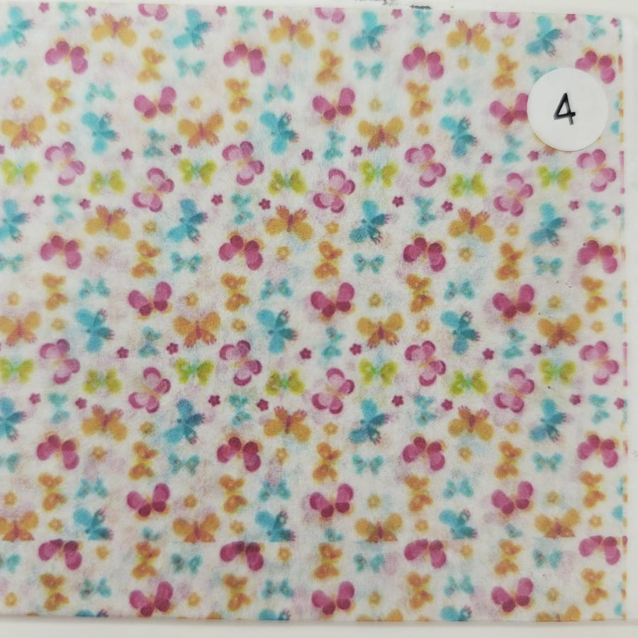 Decoupage Tissue for Clays and DIY Projects #13 Approx. 18cmx18cm