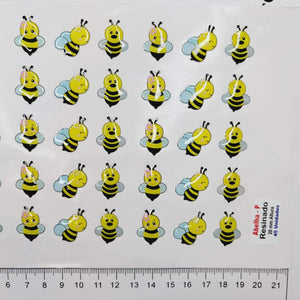Adhesive Resin Cute Bee (P) MNC 20mm (H) 45 Units