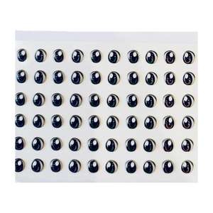 Adhesive Resin Eyes for Clays Multicolor V.A. 001 (SM) 48 Pairs(P)