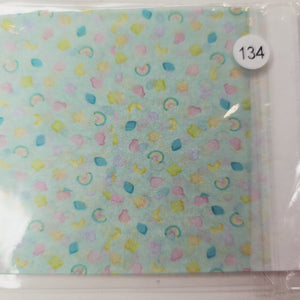 Decoupage Tissue for Clays and DIY Projects #19 Approx. 18cmx18cm