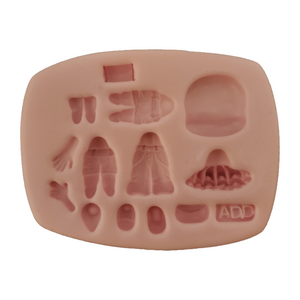 Fashionable Little Girls Silicone Mold ADD #22