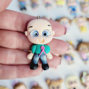 Arthur #037 Clay Doll for Bow-Center, Jewelry Charms, Accessories, and More