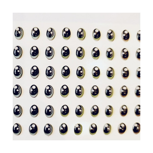Adhesive Resin Eyes for Clays Multicolor V.A. 0026 (SM) 48 Pairs(P)