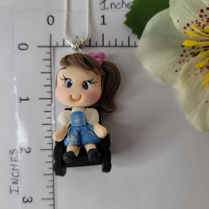 Dora #156 Clay Doll for Bow-Center, Jewelry Charms, Accessories, and More