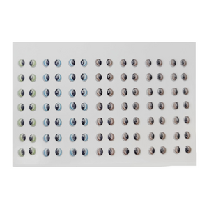 Adhesive Resin Eyes for Clays Multicolor ADD DEJ P 49Pairs
