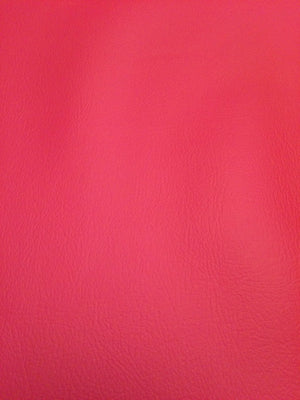 Hot Pink Faux Leather Printed Vinyl Sheet