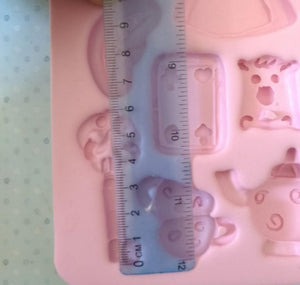 Kit Alice Wonderland LG Silicone Mold 142 MA