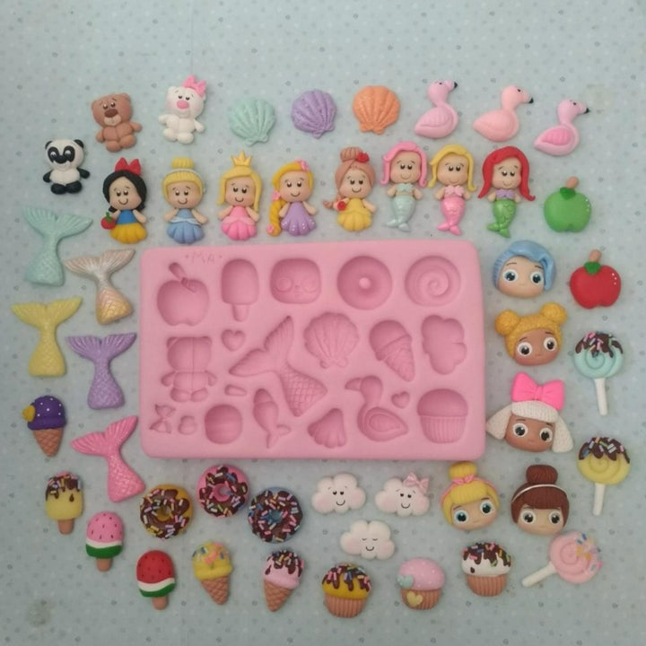 Pig Face Silicone Mold 048 MA – FLOR NY ATELIER