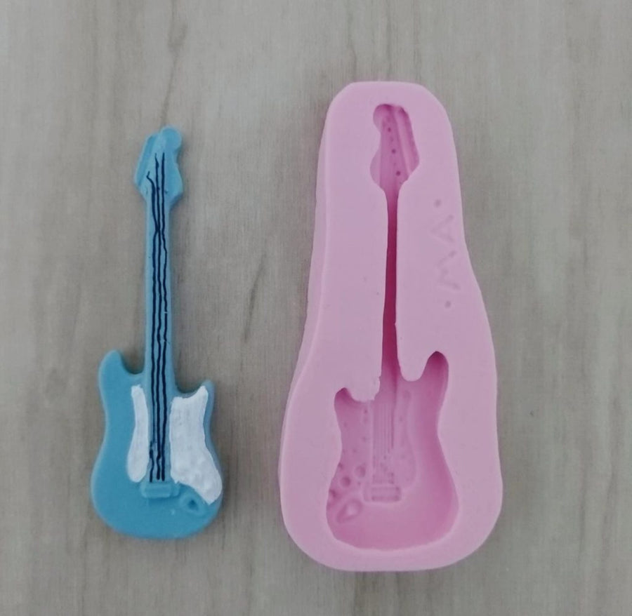 Guitar Sm Silicone Mold 123 MA