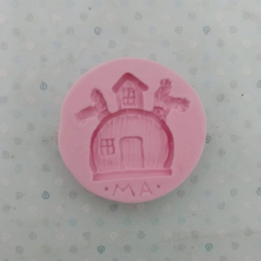 Ma's House (Small)  Mold  Silicone Mold 555MA