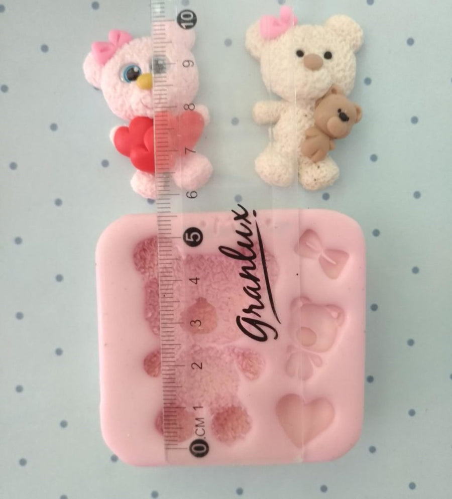 Furry Bear Silicone Mold MA 647 – FLOR NY ATELIER