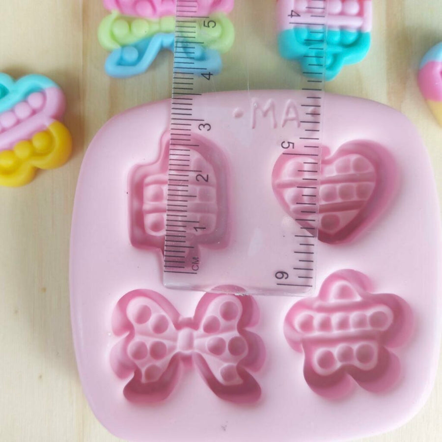 Pop It Mini Silicone Mold 814 MA