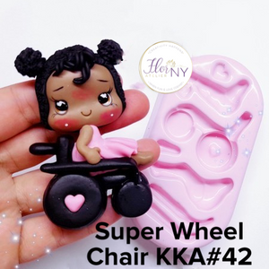 Super wheel chair Silicone Mold KKA #42