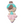 Load image into Gallery viewer, MeToo Pink Ballet #377 Clay Doll for Bow-Center, Jewelry Charms, Accessories, and More
