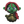 Load image into Gallery viewer, Green Princess 2 #235 Clay Doll for Bow-Center, Jewelry Charms, Accessories, and More
