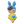 Load image into Gallery viewer, MeToo Bunny Yellow #375 Clay Doll for Bow-Center, Jewelry Charms, Accessories, and More
