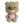 Load image into Gallery viewer, Little Felty Bear #329 Clay Doll for Bow-Center, Jewelry Charms, Accessories, and More
