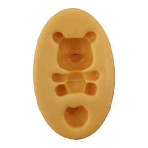 Mini Pooh Silicone Mold M.D. #12