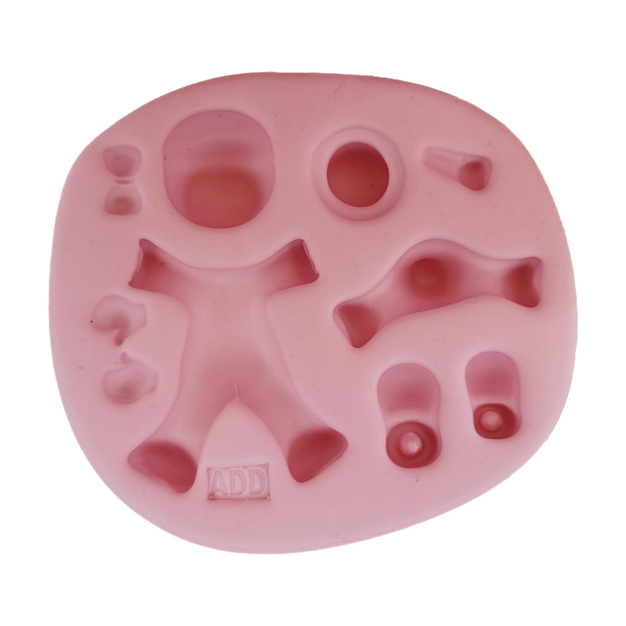 Multi Circus Creations  Universal 3D Silicone Mold ADD #47
