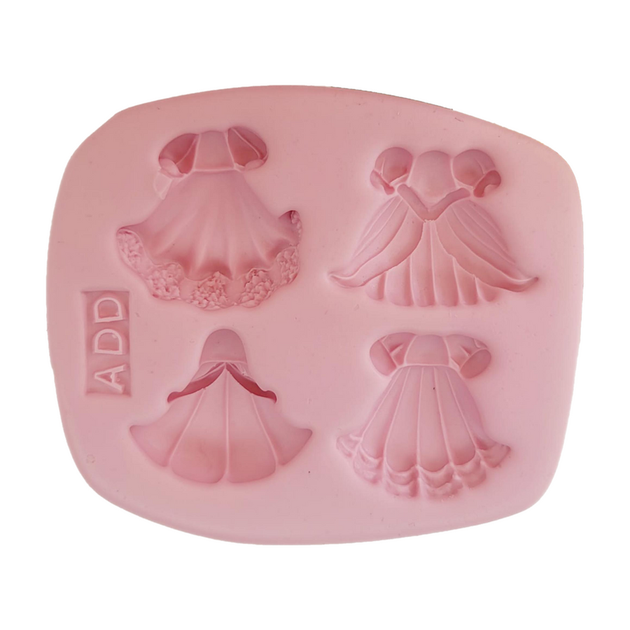 Princess Dress Silicone Mold ADD #53