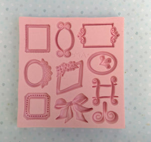 Miniature frames Silicone Mold 144 MA