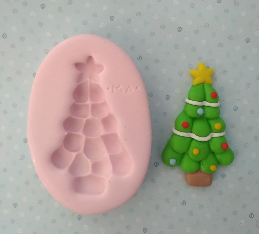 Christmas Tree Silicone Mold 211 MA