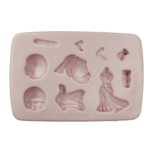 African Doll 1  Silicone Mold S.A. #30