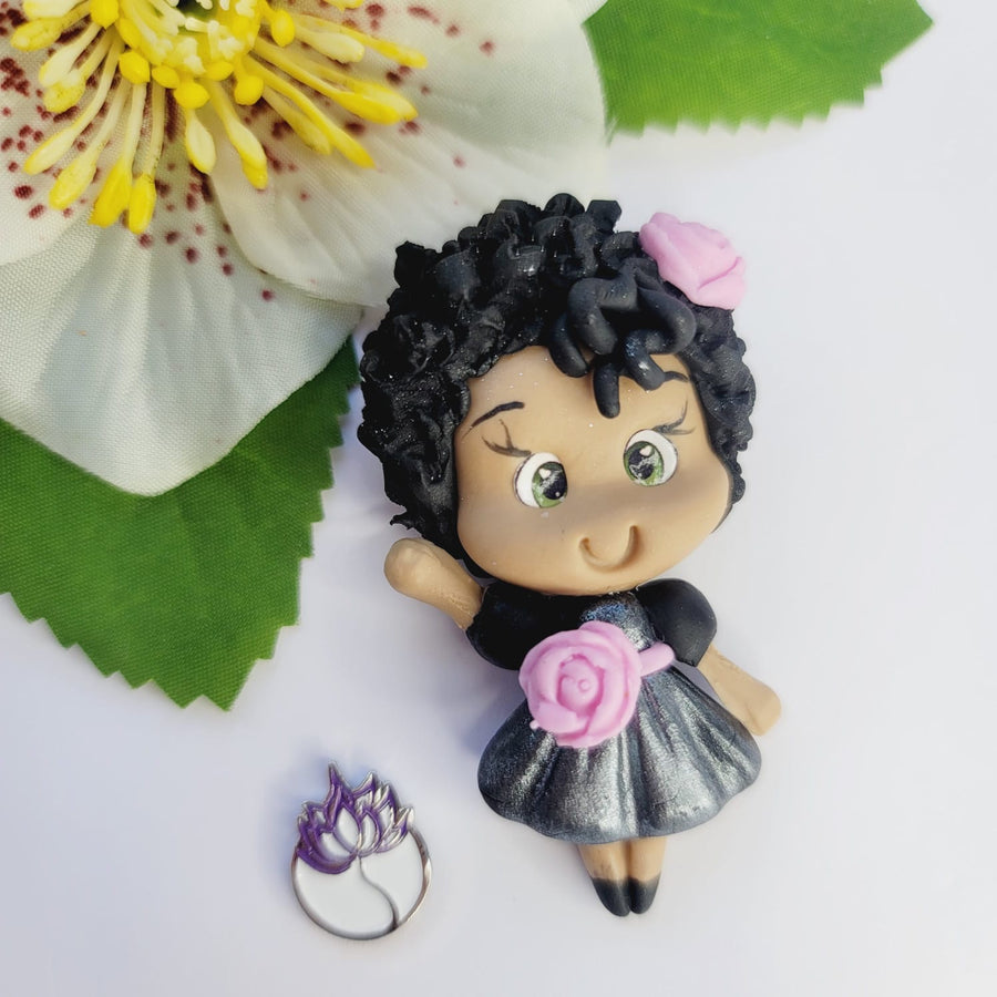 Shantelle  #511 Clay Doll for Bow-Center, Jewelry Charms, Accessories, and More