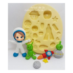 Mini Astronaut Letícia Cesar's Collection Silicone Mold ADG #60