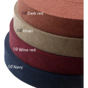 Twill Velvet Fabric Ribbon - Sold by the Yard